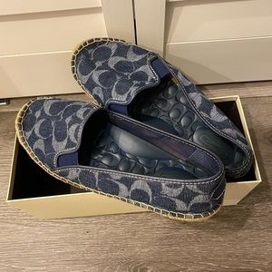 coach jacinta indigo shoes